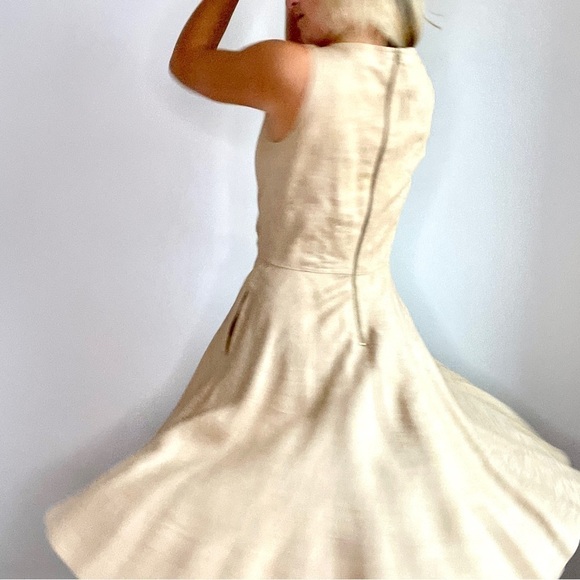 Taylor Tan A Line Fit and Flare Dress - Picture 5 of 15